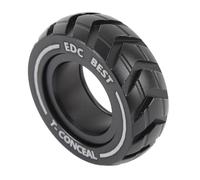 Generic Generic Antistress con Cursore in Metallo Girevole Durevole per L'attesa in , Mediazione, Dimensioni in Lega di Alluminio 38x38 Mm per Tutte le età