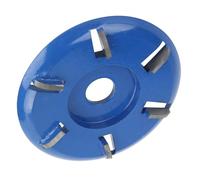 Generic Generic Disco per Intaglio del Legno in Acciaio Fresa Ad Alta Durezza per Utensili per la Lavorazione del Legno Accessori per Smerigliatrici Angolari per Vassoio da tè, Acciaio Legato + Al