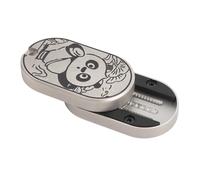 Generic Generic Giocattolo Scorrevole Sulla Punta delle in Metallo per Alleviare lo Stress, Meditare, Cronometrare, Abbandonare Cattive Abitudini, 1,89x1,1x0,51 Pollici