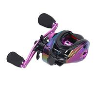 Generic Generic Mulinello da Pesca Baitcasting in Metallo Leggero con Rapporto Ad Alta velocità 8.1:1 per un Controllo Regolare della Lenza e un Recupero Rapido della Lenza, Adatto a Tutte le Acque