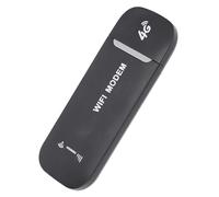 Generic Generic Segnale Stabile del Modem WiFi USB 4G LTE Ad Alta velocità per 8 Dispositivi Collegati in Campeggio, (WHITE) (BLACK)