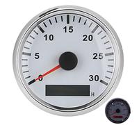 Generic Generic Sensore Contagiri per Barca Impermeabile da 3000 Giri/min con Display LCD per Lettura Precisa del Numero di Giri del Motore, Adatto per Modifiche Al Veicolo e Condizioni