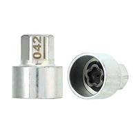 Generic Generic Set di Chiavi per Bloccaggio Ruota Presa a Perno Antifurto Ad Alta Resistenza Adatta per 1 3 5 6 7Series X1 X2 X3 X4 X5 X6 Z4, Produzione Professionale per Meccanici (060) (042)