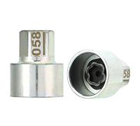 Generic Generic Set di Chiavi per Bloccaggio Ruota Presa a Perno Antifurto Ad Alta Resistenza Adatta per 1 3 5 6 7Series X1 X2 X3 X4 X5 X6 Z4, Produzione Professionale per Meccanici (060) (058)