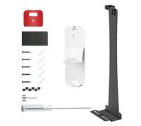 Generic Generic Supporto da Parete Universale per Console di Gioco Robusta Staffa in Ferro con Design di Raffreddamento Ottimale per Slim Pro Original, Supporto Salvaspazio per Ufficio (BLACK)