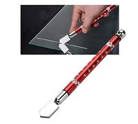 Generic Generic Tagliavetro Utensile da Taglio Portatile Efficiente con Rotella per Vetro da 3~15 Mm - Impugnatura Ergonomica per gli Appassionati del Fai da Te (GOLD) (rosso)