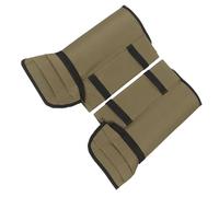 Generic Ghette Protettive per Serpenti Protezioni per Serpenti Durevoli Protezione Impermeabile Contro i Morsi in Tessuto Oxford per Avventure Nella Giungla, 1 Paio di Protezioni per la Parte (GREEN)