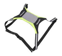 Generic Gilet Colorato Illuminato a LED con Controllo Vocale Gilet Riflettente da Corsa per Ragazzi in Sella, Ricaricabile Tramite USB, 4 modalità di Illuminazione, Cinghie Elastiche Regolabili,