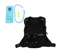 Generic Gilet da Corsa Idratante con Sacca D'acqua da 2 Litri Zaino da Leggero con Pacchetto Sul Petto per Uomini e Donne di Sport All'aria Aperta (#1)