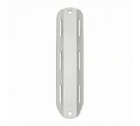 Generic Gilet di Galleggiamento Subacqueo Piastra Posteriore Sub Imbracatura Subacquea Bombola Base Configurabile con Passaggi Cinghie Regolabili E Montaggio, Argento