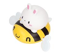 Generic Giocattoli da Bagnetto per Bambini Ape Coniglio Che Spruzza Giocattoli Galleggianti per Neonati e Bambini Piccoli Plastica 5,1x4,3x3,5 Pollici