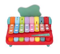 Generic Giocattoli per Pianoforte per la Musica per Bambini, Giocattoli Colorati per Pianoforte per Multifunzionali per i Bambini (rosso)