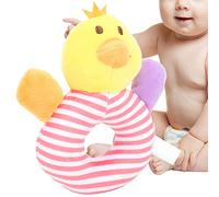 Generic Giocattolo a Mano per Bambini, Compleanni Attuali Senza Deformazione Giocattoli per Bambini Morbidi (Pollo a strisce giallo)