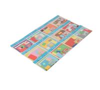 Generic Giocattolo Adesivo in Schiuma Eva, Kit Artigianato Educativo Colorato Sicuro Kit Artigianato Fai -da -da te Gioco Puzzle per la Scuola Materna per Bambino (Mondo dei dinosauri)