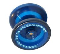 Generic Giocattolo con Palla Yoyo, in Plastica ABS Blu Scuro con Asta in Rame, per un Divertimento con la Coordinazione Occhio-mano