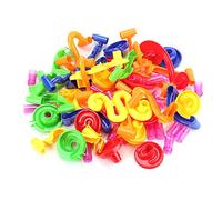 Generic Giocattolo Creativo in Marmo Fai-da-te per Bambini Set da Gioco Educativo con Plastica ABS Non Tossica per attività Coinvolgenti