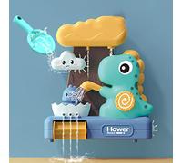 Generic Giocattolo da Bagno con Dinosauro Cartone Animato per Neonati con Bordo Liscio per la Sicurezza del Bambino, Ventosa Forte per un Bagno Felice, Plastica (Dinosauro)