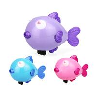 Generic Giocattolo da Bagno con Getto D'acqua per Bambini Piccoli, Simpatico Meccanismo di Carica, Giocattolo da Bagno Galleggiante per Divertimento e Divertimento, Materiale Plastico (baciare il