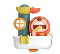 Generic Giocattolo da Bagno con Ventosa a Forma di Leone, Colore Lenitivo, Riconoscimento della Forma, Giocattolo Divertente per il Bagno dei Bambini, Acqua per Bambini in Plastica, per , Baby Shower