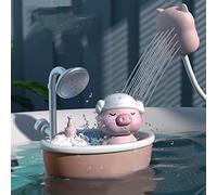 Generic Giocattolo da Bagno per Maialino Giocattolo da Bagno per Bambini in Plastica con Spruzzatore Carino per Bambina e Ragazzo Materiale: Plastica (PINK)