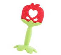 Generic Giocattolo da Dentizione per Neonati a Forma di Frutta con Materiale Siliconico, Giocattolo da Dentizione Multifunzionale per Lenire le Gengive, Ideale per il Legame Genitore-figlio, Adatto