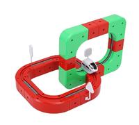 Generic Giocattolo di Binario Ferroviario 3D Che Sfida la gravità con Movimento Automatizzato del Treno, Materiali Sicuri per Bambini Sopra i 3 Anni, Incoraggia il Pensiero Logico, Cavo USB Incluso