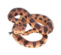 Generic Giocattolo di Plastica Ecologico Realistico Realistico del Serpente a Sonagli Finto per i Bambini Scherzo del Serpente per il Divertimento della Festa, Struttura Colorata per la Prima