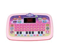 Generic Giocattolo Didattico Multifunzionale A LED per L'apprendimento Precoce della Macchina per Bambini, modalità Q A Interattiva, Oltre 30 Melodie, per Bambini Dai 3 Anni in su, Plastica (PINK)