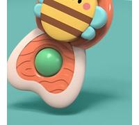 Generic Giocattolo Durevole a Ventosa per Bambini con Aspirazione Potente, Giocattolo Educativo per la Coordinazione tra Occhi e Mano, Ideale per il Bagnetto del Bambino, Massaggiagengive/nylon/PVC