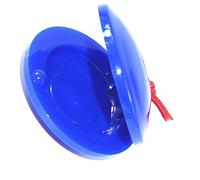 Generic Giocattolo Educativo per Bambini in Plastica con Nacchere da Dito, Eccellente qualità del Suono Che Migliora la capacità di Percezione della Musica - Ideale per Corsi di Musica e Case (BLUE)