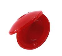 Generic Giocattolo Educativo per Bambini in Plastica con Nacchere da Dito, Eccellente qualità del Suono Che Migliora la capacità di Percezione della Musica - Ideale per Corsi di Musica e Case (rosso)