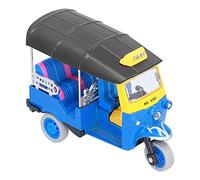 Generic Giocattolo Modello Triciclo in Lega, Realistica Auto Tailandese Tuk Tuk per Bambini, Regalo di Compleanno Perfetto per i Bambini (BLUE)