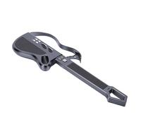 Generic Giocattolo per Chitarra Elettrica Senza Corde con Luci a LED per Bambini Sopra i 3 Anni, Strumento Musicale Ricaricabile per Ragazzi e Ragazze, Materiale ABS (BLACK)