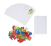 Generic Giocattolo per Imparare a Vedere e Fare Incantesimi, Gioco Puzzle con Alfabeto Brillante, Pittura Ad Acqua, per Bambini 3+, Gioco Educativo con Lettere di Abbinamento per Genitori e Figli,