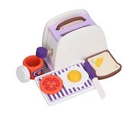 Generic Giocattolo per la Macchina del Pane Al Pomodoro, Giocattolo Colorato per il Pane in Legno da Cucina per Bambini in età Prescolare