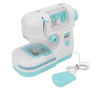 Generic Giocattolo per Macchina da Cucire per Bambini, Mini Macchina da Cucire Elettrica per Bambini con Superfici Lisce, da Portatile Blu per Sopra i 3 Anni