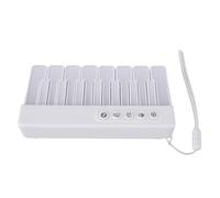 Generic Giocattolo per Pianoforte con Tastiera Elettronica, Giocattolo Musicale per Pianoforte Elettronico Portatile in ABS con 7 Luci Colorate, Metodi di Gioco Multipli, Strumento da Viaggio