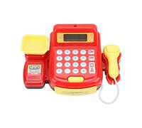 Generic Giocattolo per Registratore di Cassa per Bambini Superficie Durevole Senza Sbavature per Allenamento di capacità di Calcolo dei Bambini Set da Gioco Colorato