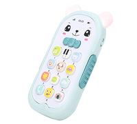 Generic Giocattolo per Telefono per Bambini Aspetto Carino Suono Morbido Meno di 65 Decibel Materiale ABS di Alta qualità Superiore a 6 Mesi ((azzurro))