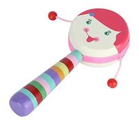 Generic Giocattolo Portatile a Tamburo per Bambini Dal Design Cartoon per L'allenamento della Vista e Dell'udito, Mini Tamburo Colorato per Bambini