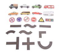 Generic Giocattolo Puzzle Cittadino per Bambini Adesivi per Vasca da Bagno Sicuri e Facili da Pulire, Ideali per il Gioco Creativo e L'esplorazione Nella Vasca da Bagno