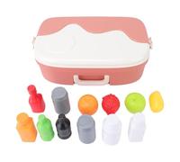 Generic Giocattolo Registratore di Cassa per Bambini da 3-6 Anni, Gioco di Finzione per la Cassa del Supermercato con Luci e Suoni, Set di Giocattoli per Cassieri in Plastica ABS