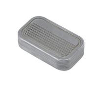 Generic Giocattolo Scorrevole in Acciaio Inossidabile Antistress per ADHD, Comodo da Toccare per Impiegati e Viaggiatori 1,7 X 0,9 X 0,4 Pollici