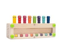 Generic Gioco Abbinamento Colori Blocchi Memory Training Allenamento Logica Gioco Educativo in Legno Adatto a Bambini Adulti Attività Familiari Giochi di Grup, Bruco, Taglia unica bambino