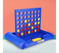 Generic Gioco da Tavolo Educativo 4 in per Bambini e Adulti, Plastica ABS Ecologica, Giocattolo Interattivo con 42 Pezzi di Gioco, Ottimo per il Divertimento in Famiglia