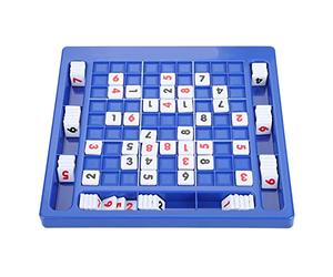 Generic Gioco da Tavolo Sudoku con Cubi Numerici per L'apprendimento della Matematica, Giocattolo per L'allenamento del Pensiero Logico, Adatto a Tutte le età, Materiale Ecologico