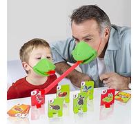 Generic Gioco di Lingua da Tavolo per Famiglie, Materiale Impermeabile Sicuro, Promuove L'attenzione e L'osservazione, Adatto Ai Bambini con 2 Coperture per il Viso