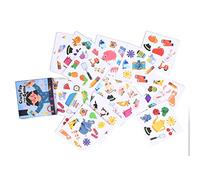 Generic Gioco Educativo di Carte a Fogli Mobili per L'allenamento del Cervello e il Riconoscimento di Modelli, Ottimo per Ragazzi e Ragazze Dai 3 Anni in su