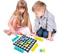 Generic Gioco Educativo Interattivo con Palla Rimbalzante per Bambini e Genitori, Sviluppa la Coordinazione Cervello e Occhio-mano, Gioco per 2-4 Giocatori, 3 Anni +, Plastica ABS, da Tavolo