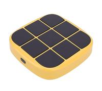 Generic Gioco Elettronico Portatile con 4 Divertenti Giochi Cerebrali, Migliora le capacità Cognitive, Giocattolo da Viaggio Portatile per Tutte le età, Alimentato a Batteria AAA (YELLOW)